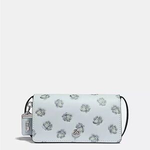 Coach Crossbody Dinky with Glitter Floral